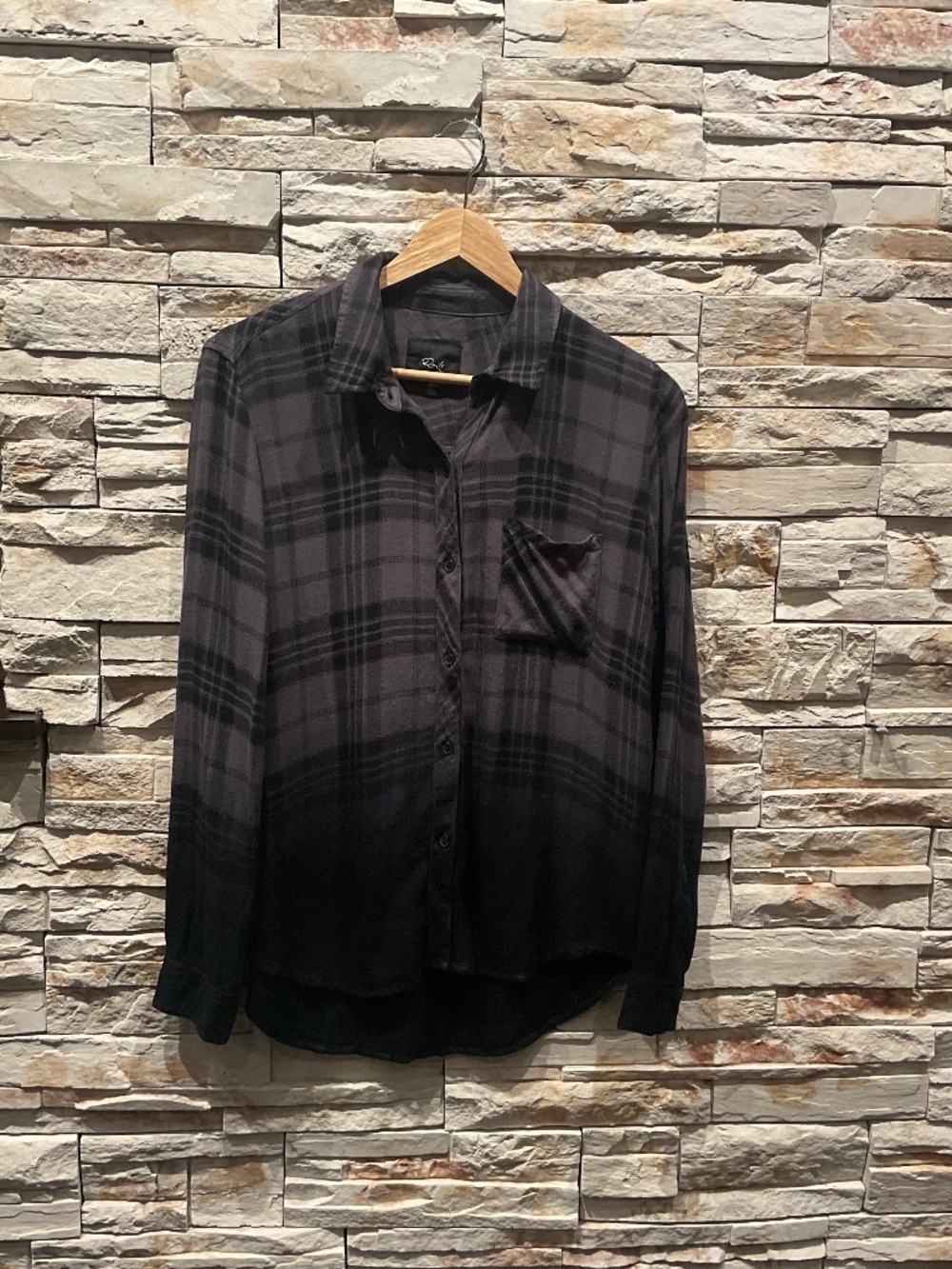 Rails  Women’s  Hunter Flannel Plaid Button -Down Shirt, Size S
